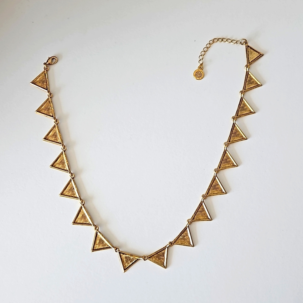 House of Harlow 1960 Triangle Collar Necklace